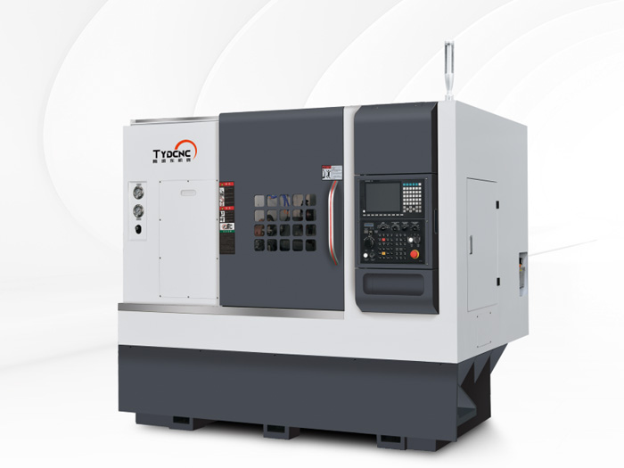 斜式刀塔尾顶车铣复合